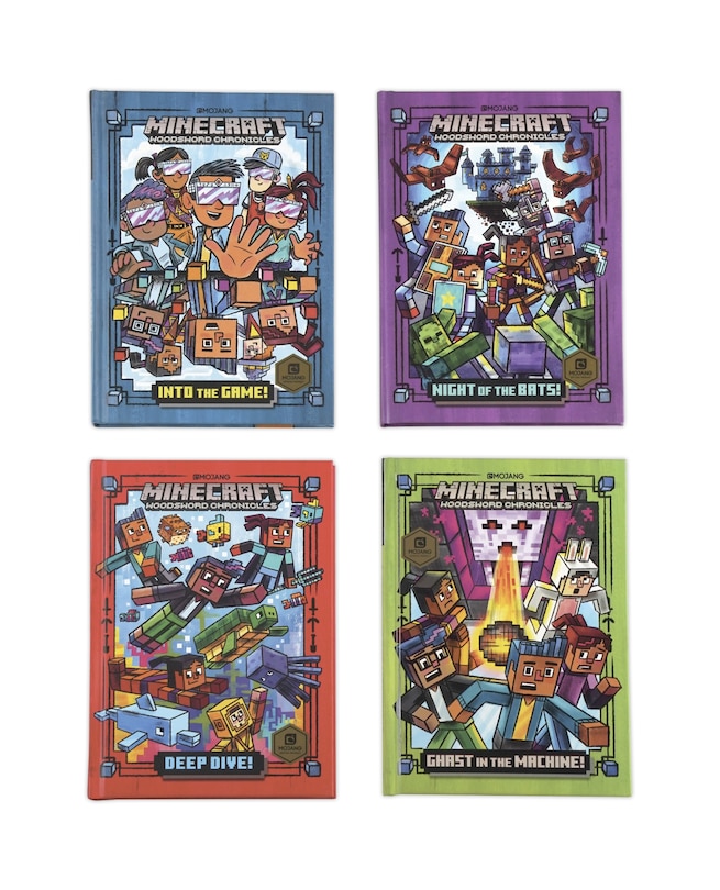 Aperçu du contenu 3_Minecraft Woodsword Chronicles Box Set Books 1-4 (minecraft)