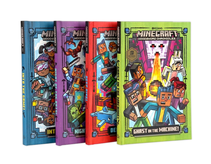 Aperçu du contenu 4_Minecraft Woodsword Chronicles Box Set Books 1-4 (minecraft)