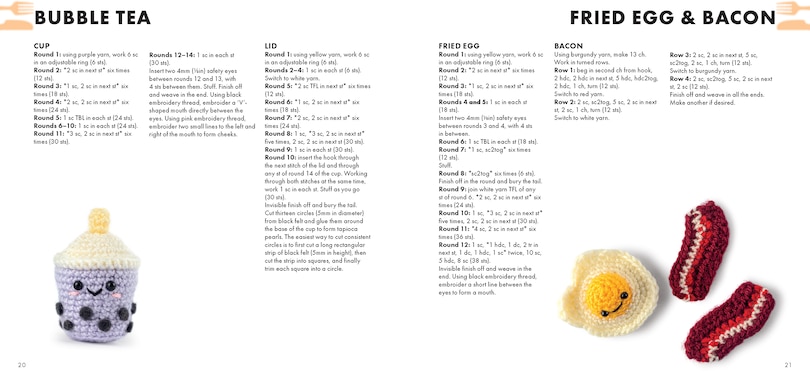 Aper&ccedil;u du contenu 2_Mini Amigurumi Food