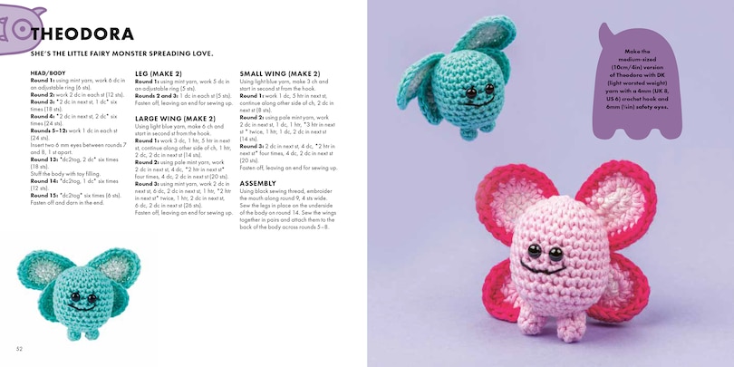 Sample content_Mini Amigurumi Monsters