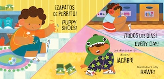 Aper&ccedil;u du contenu 3_Mis zapatos de dinosaurio / My Dinosaur Shoes