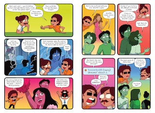Aper&ccedil;u du contenu_Mixed Signals: A Graphic Novel (Mixed Feelings #2)
