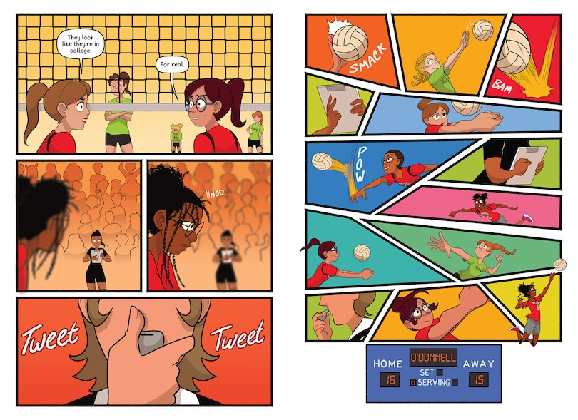 Aper&ccedil;u du contenu 2_Mixed Signals: A Graphic Novel (Mixed Feelings #2)