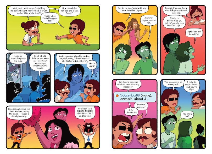 Aper&ccedil;u du contenu_Mixed Signals: A Graphic Novel (Mixed Feelings #2)
