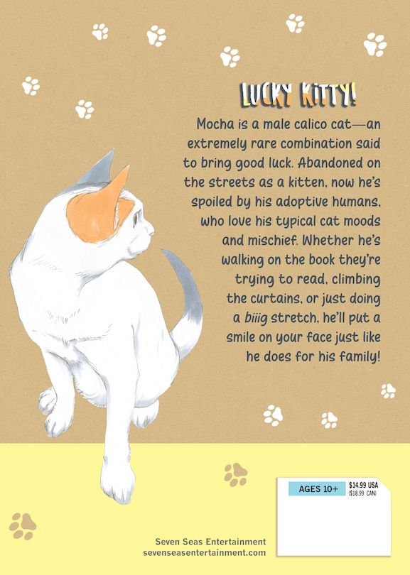 Couverture arri&egrave;re_Mocha the Cat and His Forever Family Vol. 1
