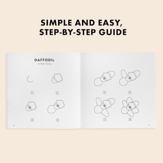 Sample content 4_Modern Flowers: How to Draw Books for Kids with Flowers, Plants, and Botanicals