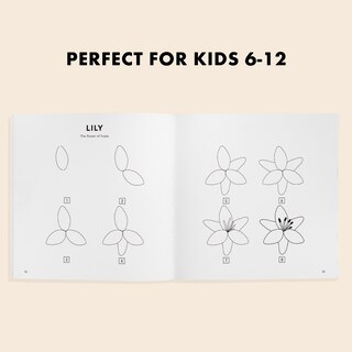 Sample content 5_Modern Flowers: How to Draw Books for Kids with Flowers, Plants, and Botanicals