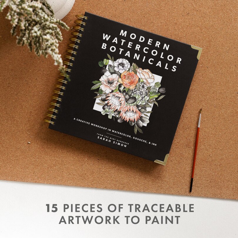 Sample content 4_Modern Watercolor Botanicals