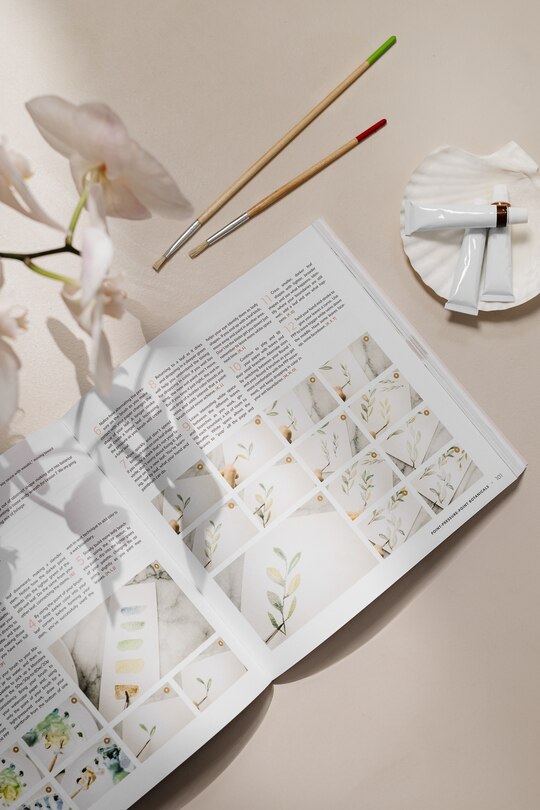 Sample content 5_Modern Watercolor Botanicals
