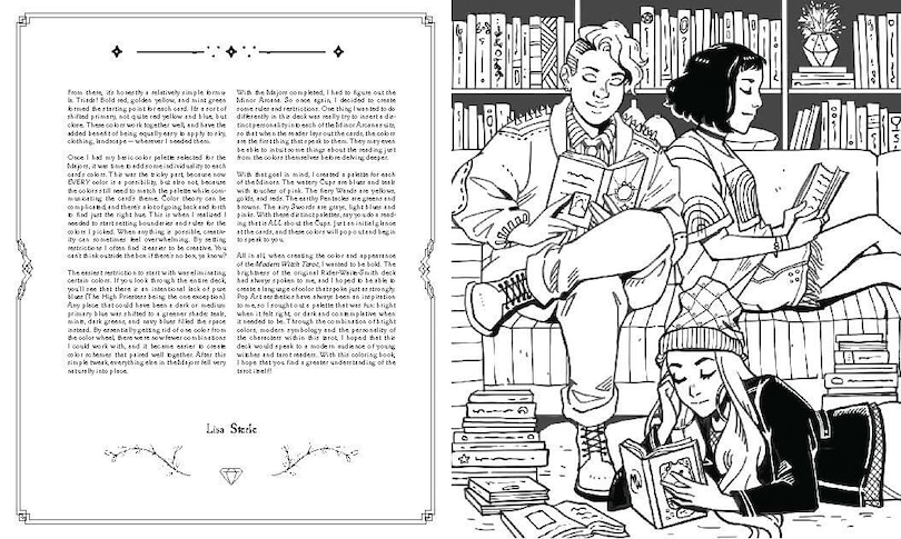 Aperçu du contenu 2_MODERN WITCH TAROT COLORING BK