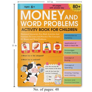 Aper&ccedil;u du contenu 4_Money and Word Problems Activity Book For Children