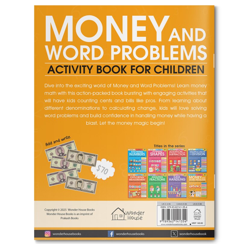Aper&ccedil;u du contenu 5_Money and Word Problems Activity Book For Children