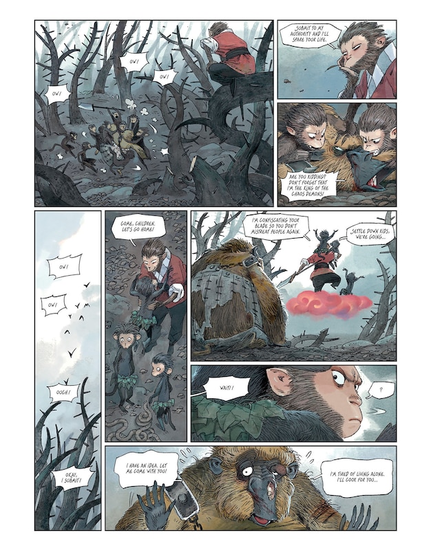 Aper&ccedil;u du contenu_Monkey King Omnibus