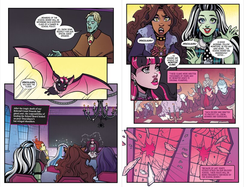 Aperçu du contenu_Monster High: New Scaremester, Vol. 1