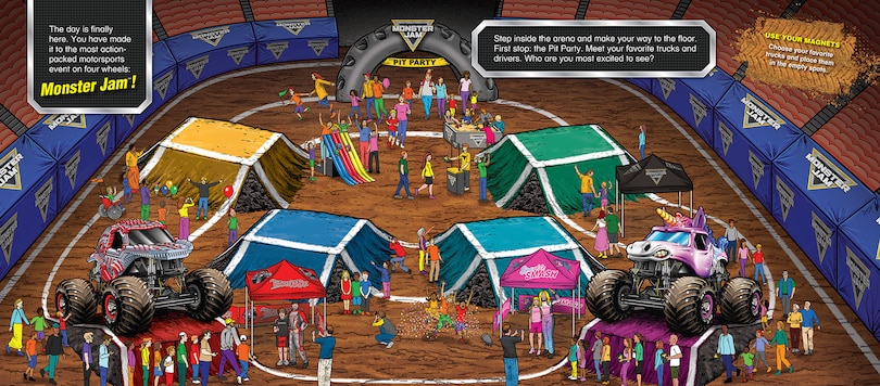 Sample content 2_Monster Jam: Start Your Engines! A Magnet Book
