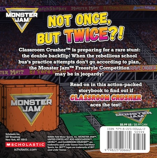 Back cover_Monster Jam: Wheels Up, Classroom Crusher!