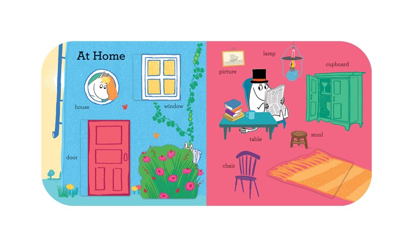 Sample content_Moomin’s First 100 Words