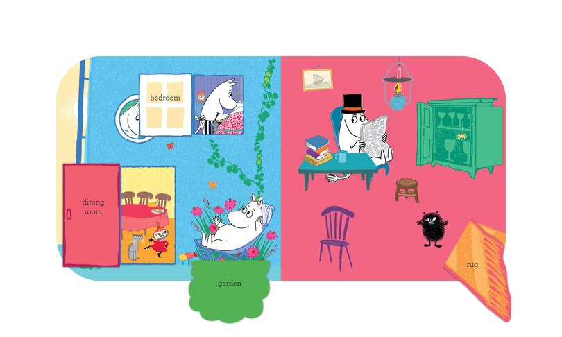 Sample content 2_Moomin’s First 100 Words