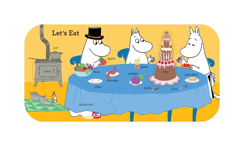 Sample content 3_Moomin’s First 100 Words