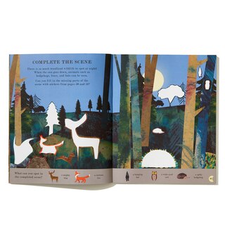 Aperçu du contenu 4_Moon: A Peek-Through Activity Book: With over 200 stickers