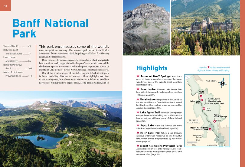 Sample content 4_Moon Canadian Rockies: With Banff & Jasper National Parks