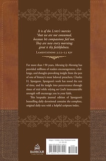 Couverture arri&egrave;re_Morning by Morning Devotional Journal