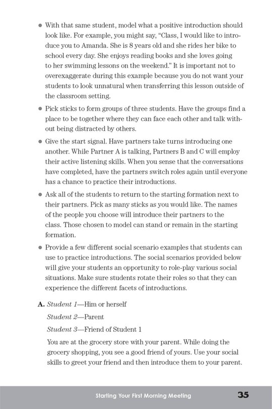 Sample content_Morning Meetings And Closing Circles