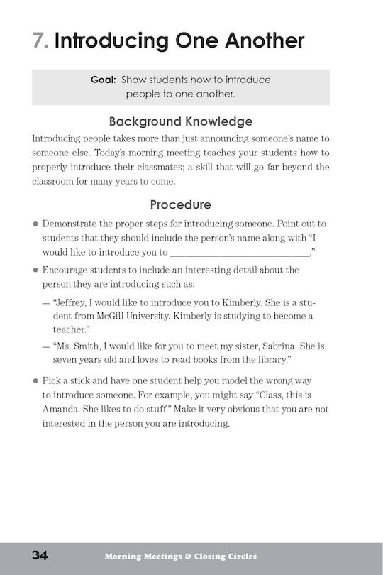 Sample content 2_Morning Meetings And Closing Circles