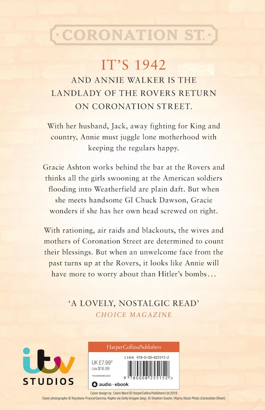 Couverture arri&egrave;re_Mother&rsquo;s Day on Coronation Street