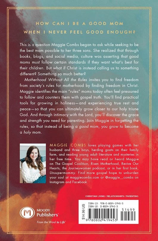 Back cover_Motherhood Without All the Rules