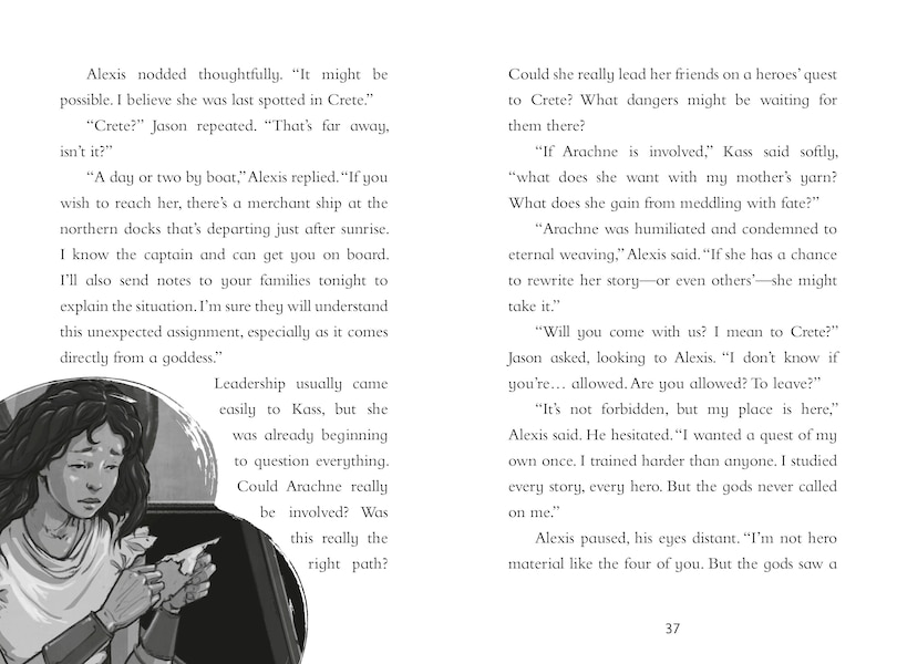 Aper&ccedil;u du contenu 2_Mount Olympus Mysteries Athena and the Stolen Threads