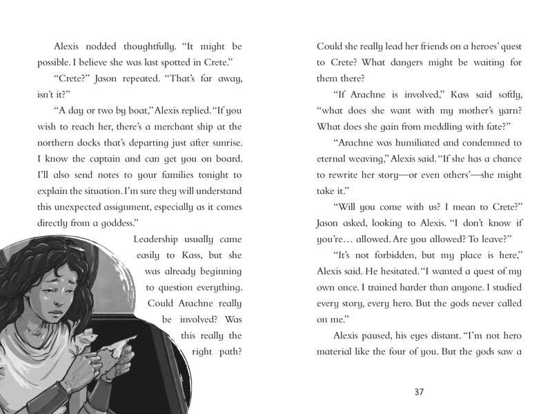 Aper&ccedil;u du contenu 2_Mount Olympus Mysteries Athena and the Stolen Threads