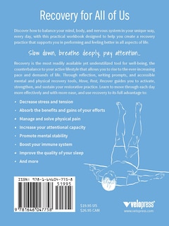 Couverture arri&egrave;re_Move, Rest, Recover: A Workbook