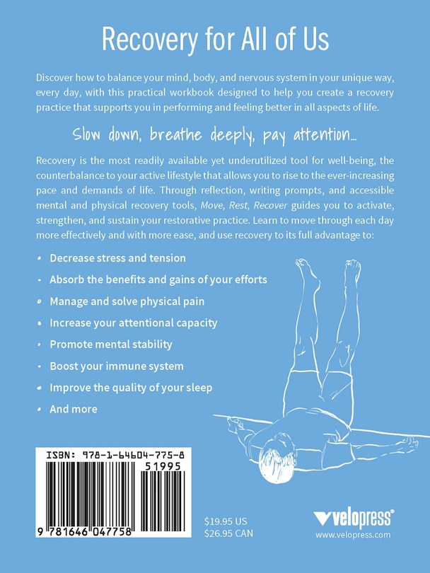 Couverture arri&egrave;re_Move, Rest, Recover: A Workbook