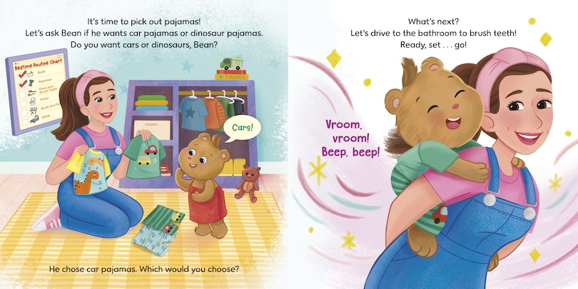 Aperçu du contenu_Ms. Rachel and Bean and the Bedtime Routine: Encouraging a Calm and Comforting Good Night