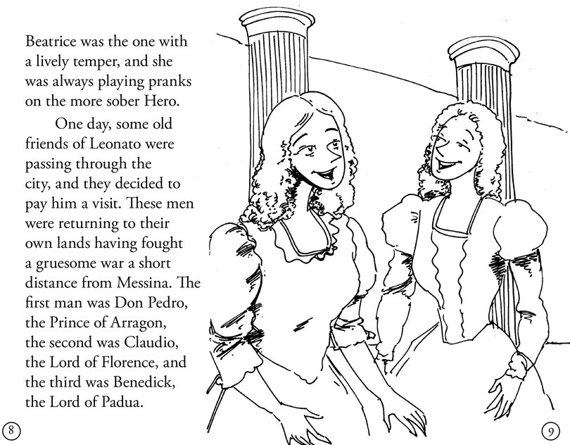 Aperçu du contenu_Much Ado About Nothing: A Shakespeare Children's Story