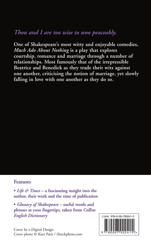 Couverture arri&egrave;re_Much Ado About Nothing