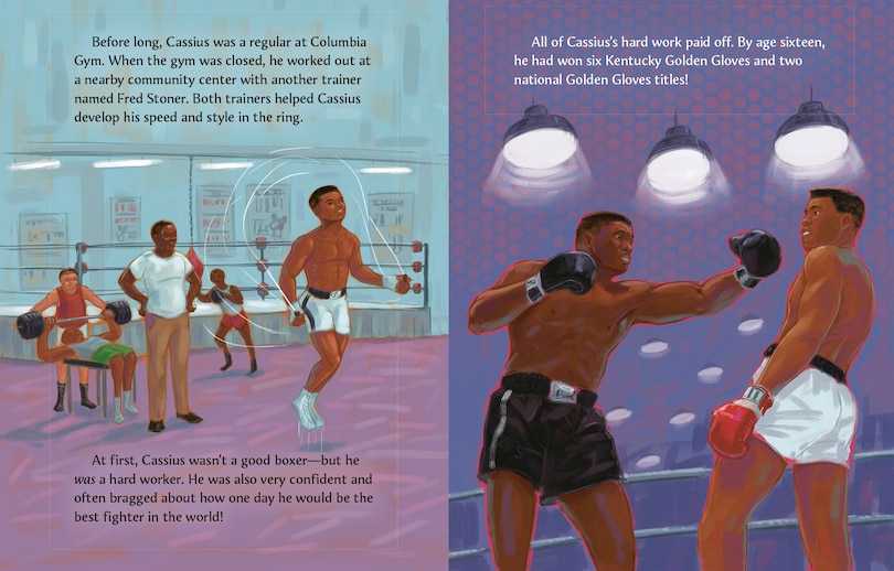 Sample content_Muhammad Ali: A Little Golden Book Biography