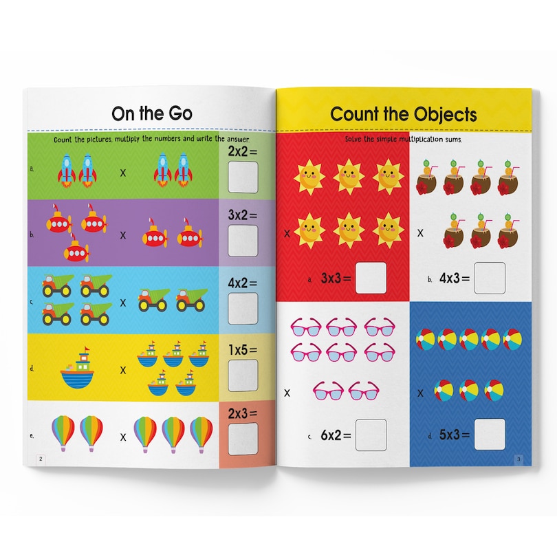 Sample content 2_Multiplication and Division Activity Book For Children - 80+ Activities Inside