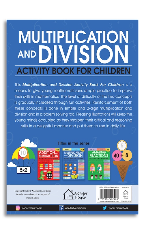 Sample content 5_Multiplication and Division Activity Book For Children - 80+ Activities Inside