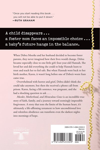 Back cover_Murder, Motherhood, And Miraculous Grace