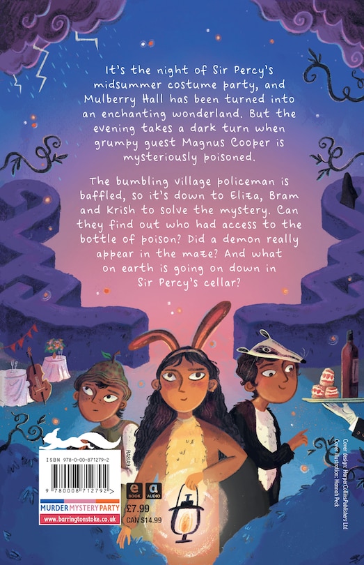 Back cover_Murder on a Midsummer Night