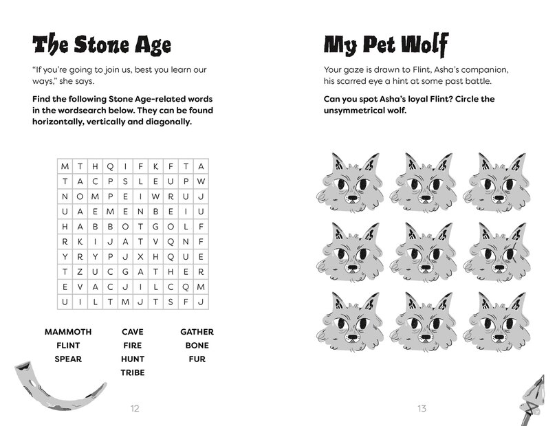 Sample content_Museum Mystery Puzzle Book – Ancient Adventure