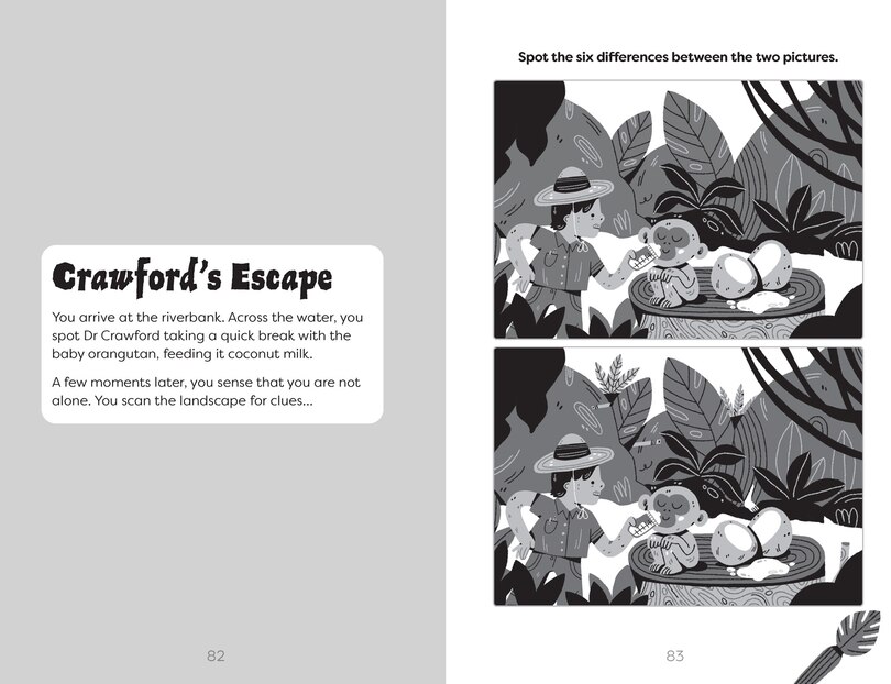 Aperçu du contenu 2_Museum Mystery Puzzle Book – Earth Escape