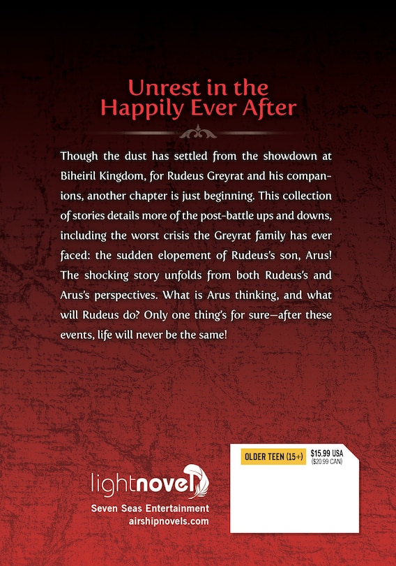 Couverture arri&egrave;re_Mushoku Tensei: Redundant Reincarnation (Light Novel) Vol. 3