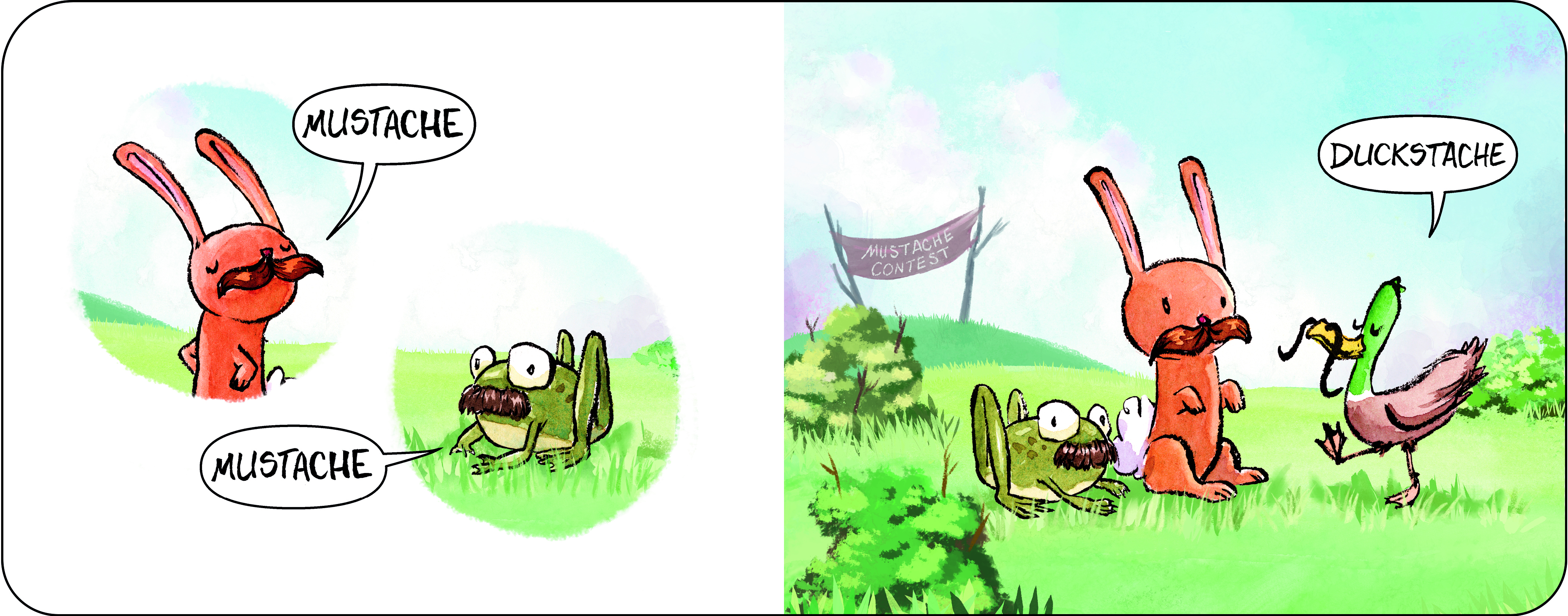 Sample content 5_Mustache Duckstache