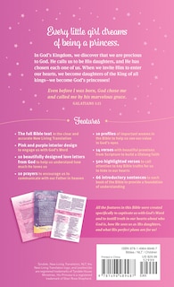 Couverture arrière_My Beautiful Princess Bible NLT (Leatherlike, Pink Sparkles)