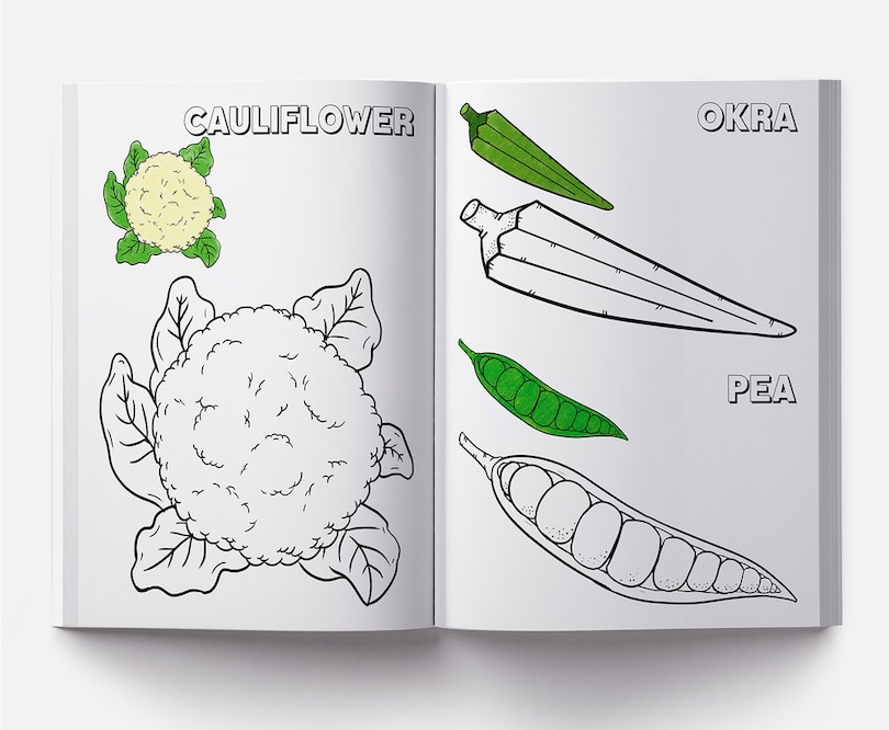 Sample content_My Big Book of Creative Crayons : A Creative Crayon Copy Colouring Book