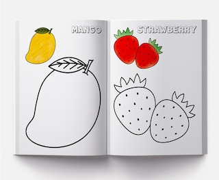 Sample content 2_My Big Book of Creative Crayons : A Creative Crayon Copy Colouring Book