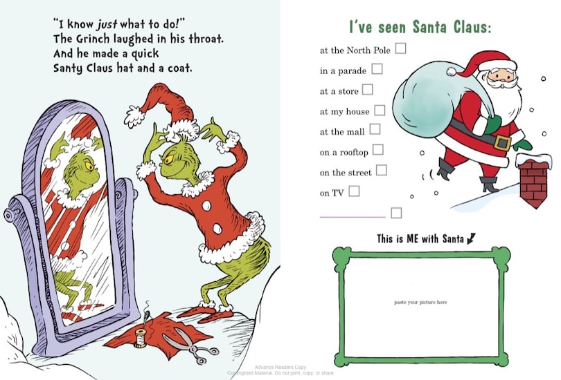 Aperçu du contenu_My Book About Christmas by ME, Myself